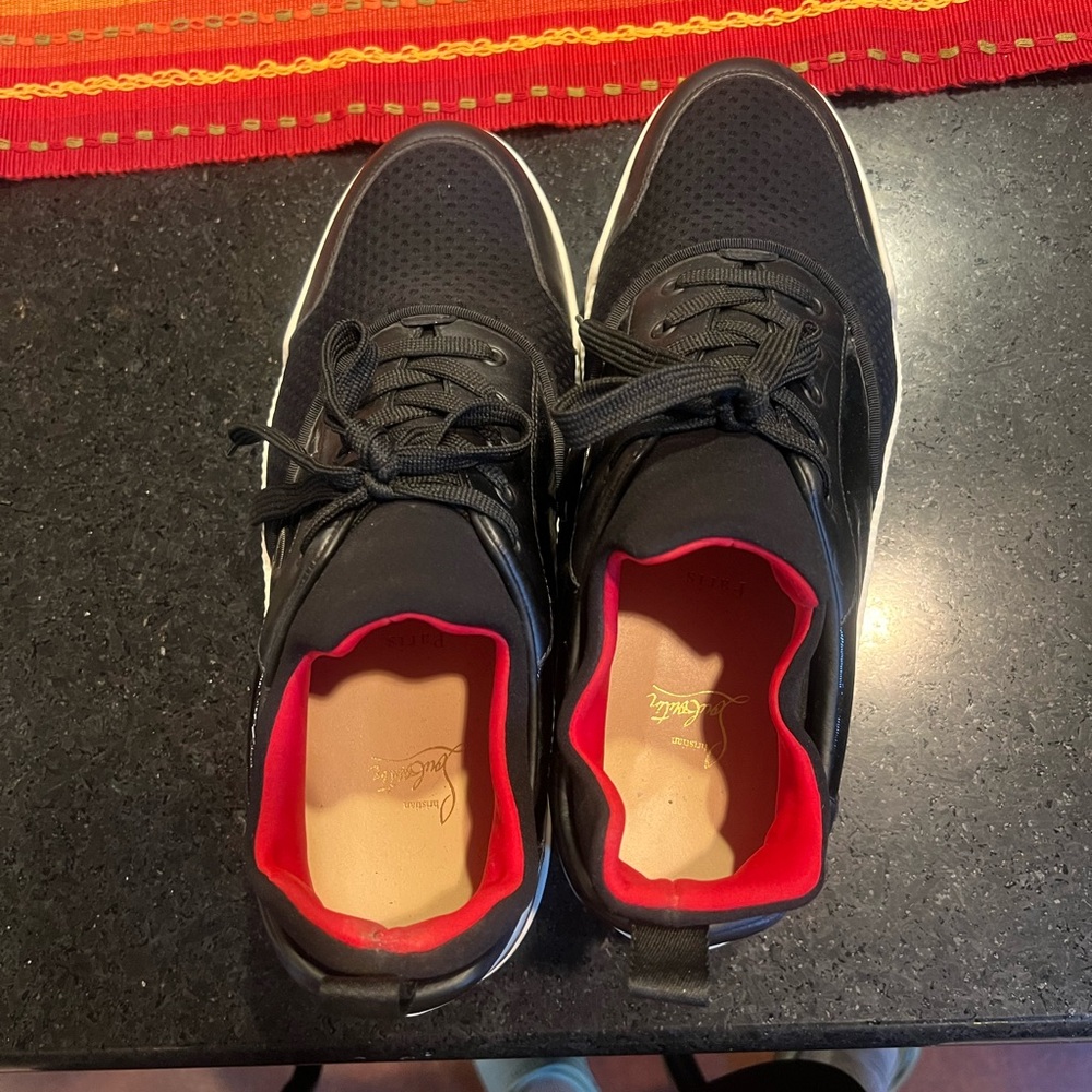 US 13 men’s Louboutin sneakers. Great condition
